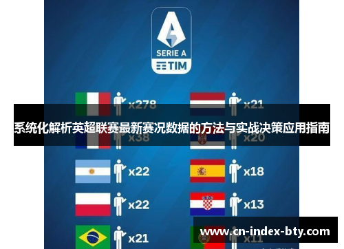 系统化解析英超联赛最新赛况数据的方法与实战决策应用指南