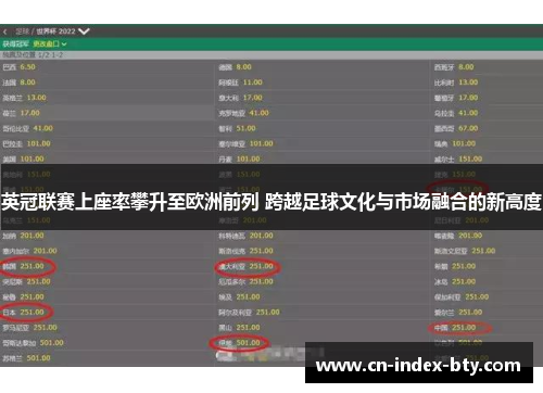 英冠联赛上座率攀升至欧洲前列 跨越足球文化与市场融合的新高度 英冠联赛上座率攀升至欧洲前列 跨越足球文化与市场融合的新高度